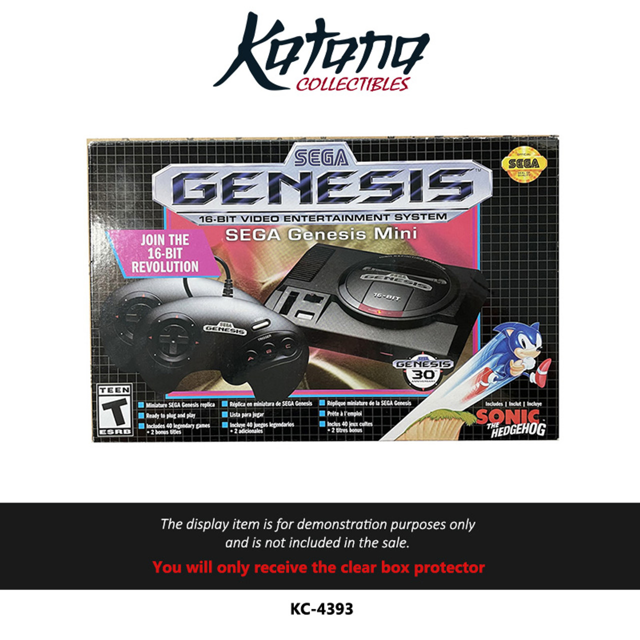 Katana Collectibles Protector For Sega Genesis Mini