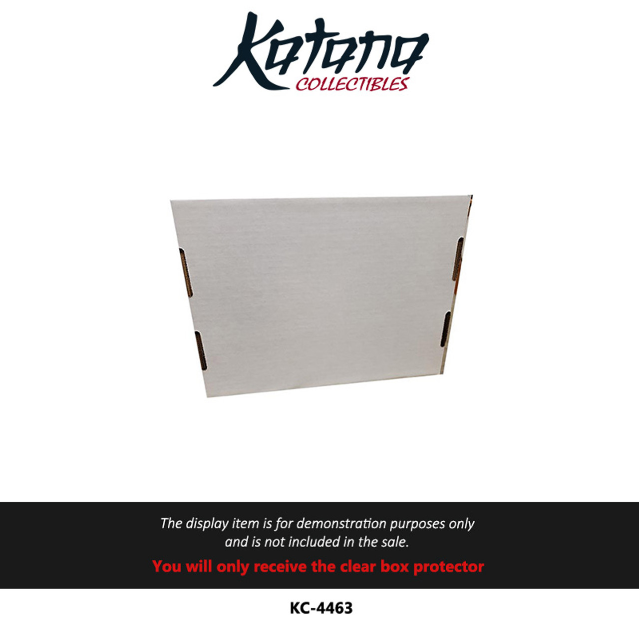 Katana Collectibles Protector For Custom White Box