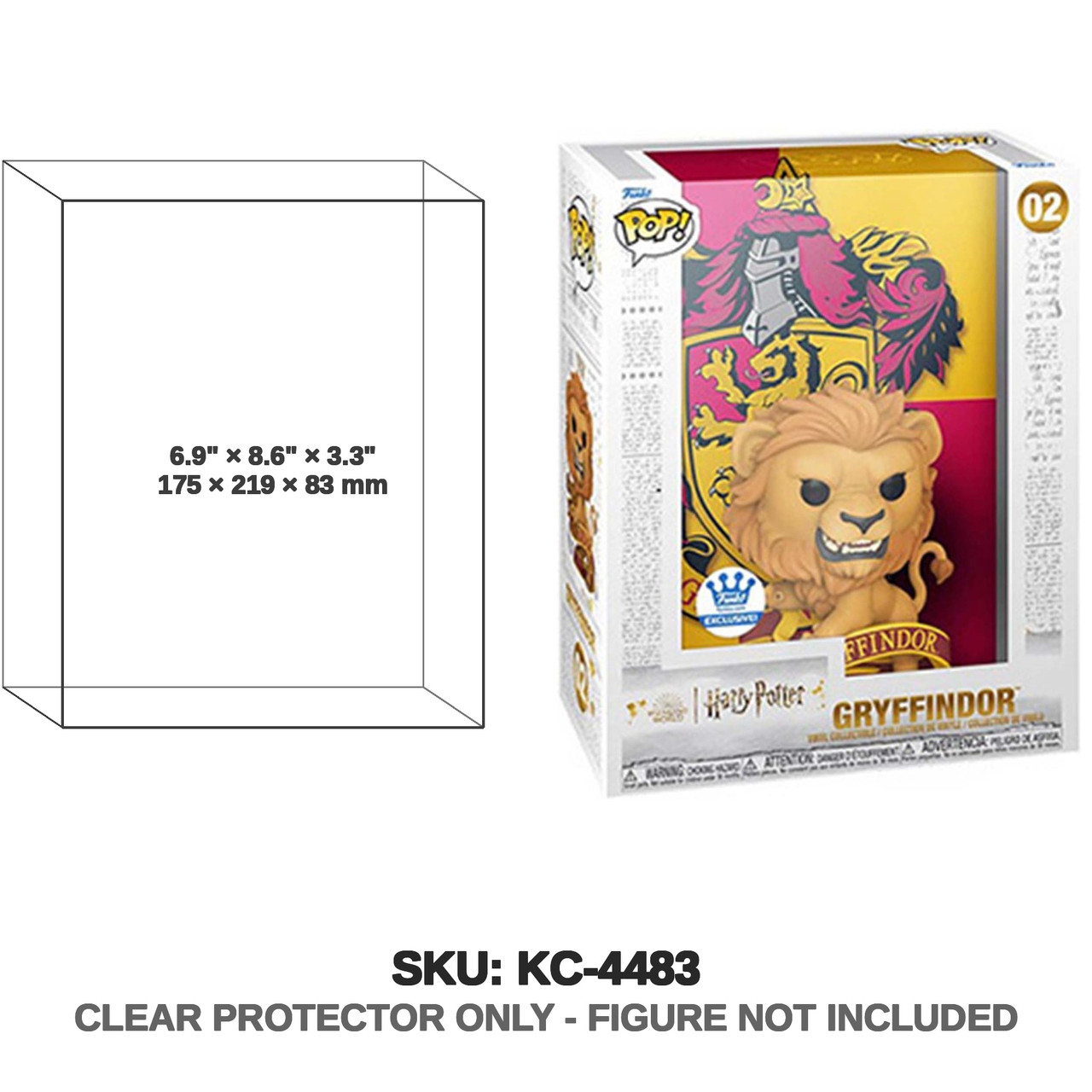 Gryffindor Lion Harry Potter Art Cover Figure