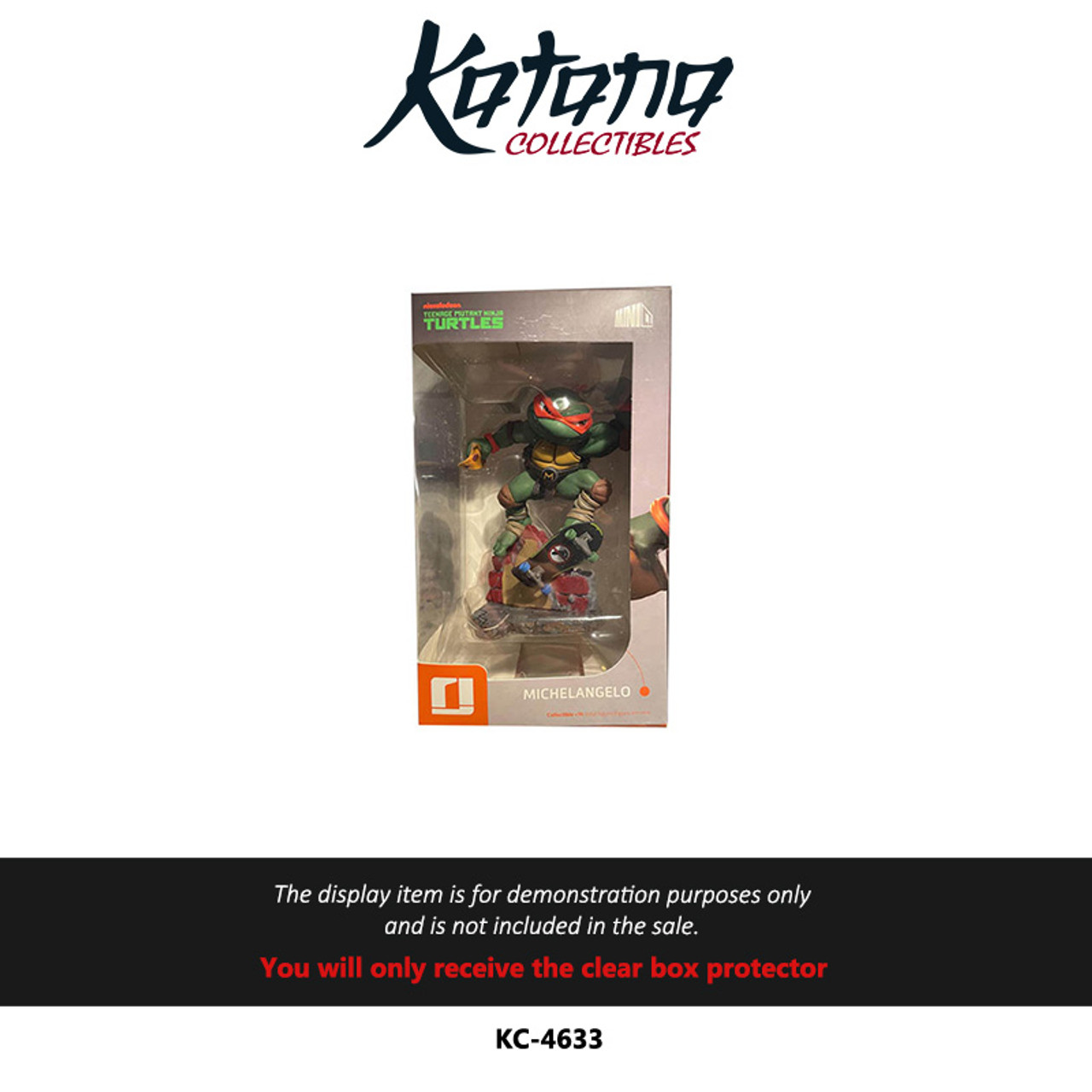 Katana Collectibles Protector For Iron Studios Statue TMNT MiniCo Michelangelo