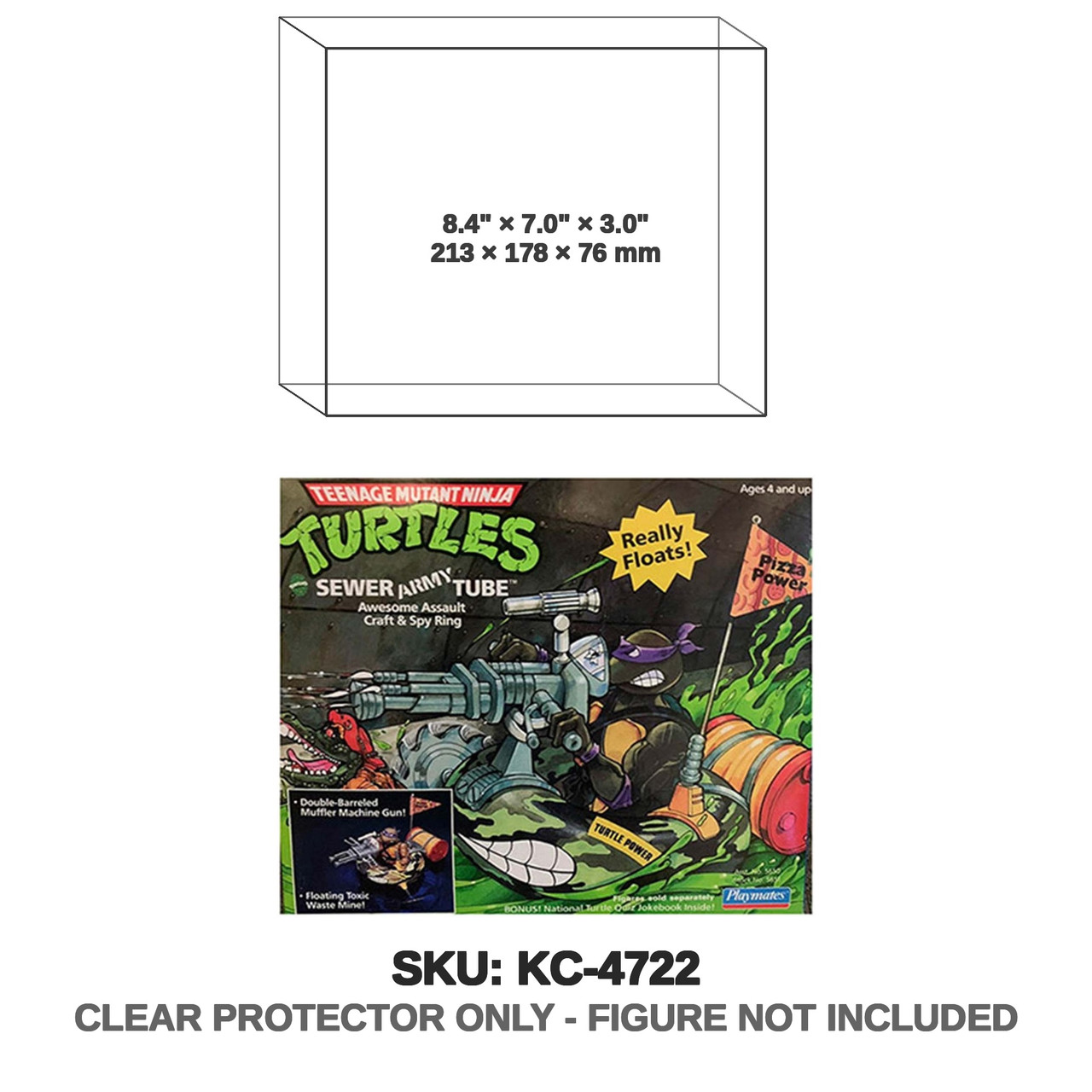 Playmates Teenage Mutant Ninja Turtles Sewer Army Tube