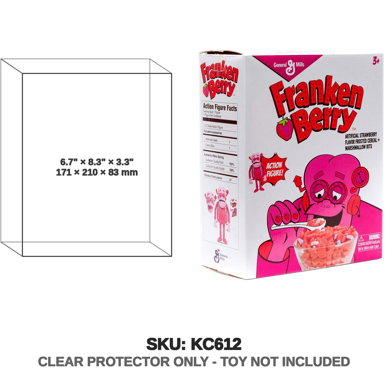 General Mills Franken Berry Figure