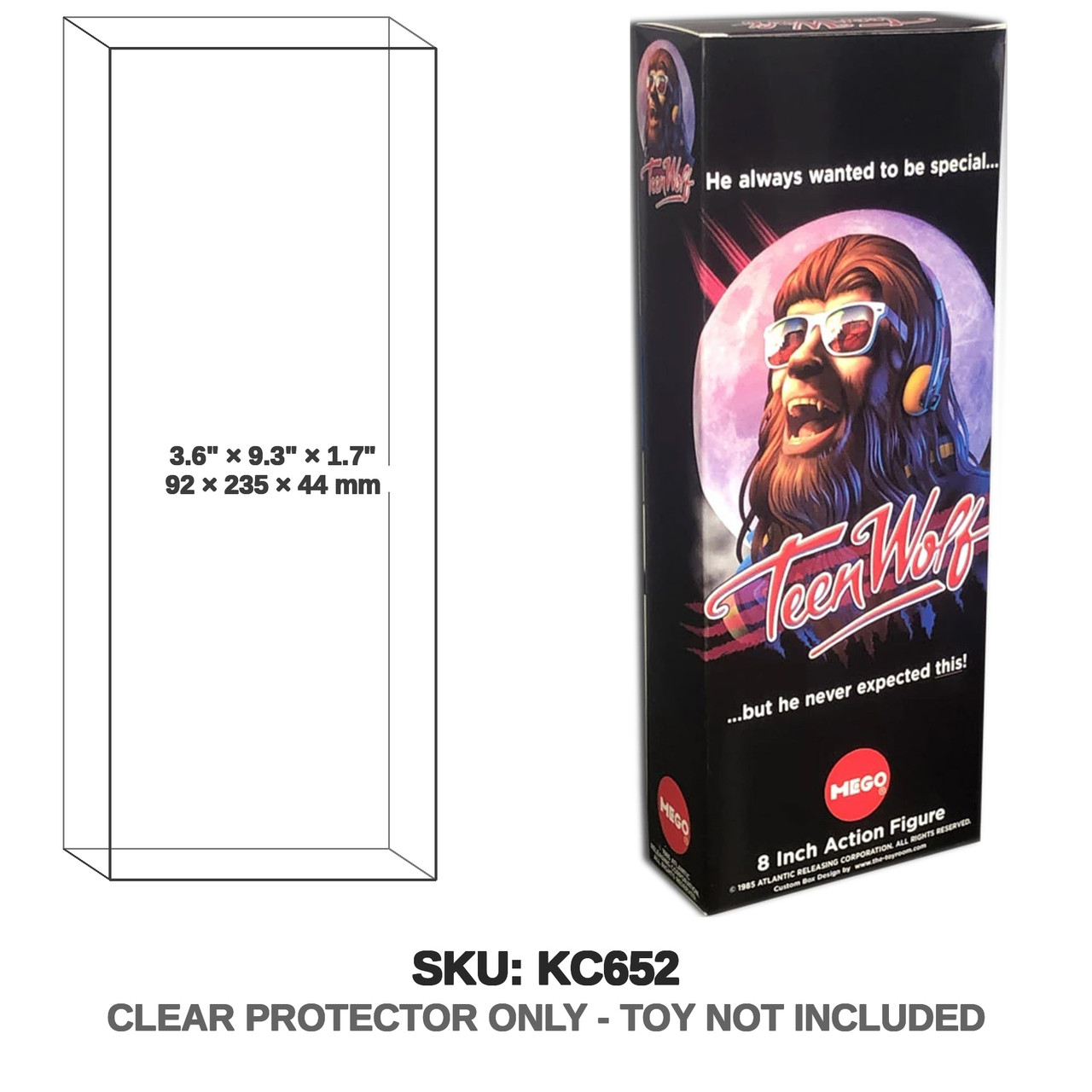 Custom Mego Teen Wolf Figure Custom Mego Teen Wolf Figure