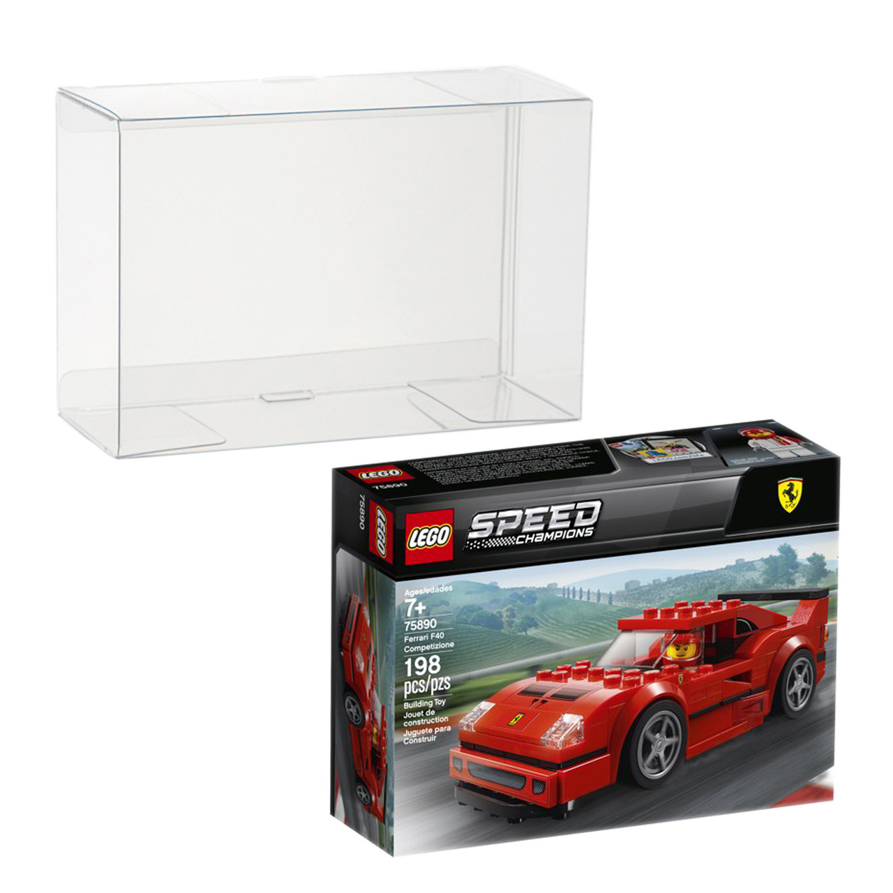 Protector For LEGO Speed Champions Ferrari F40 75890 Katana