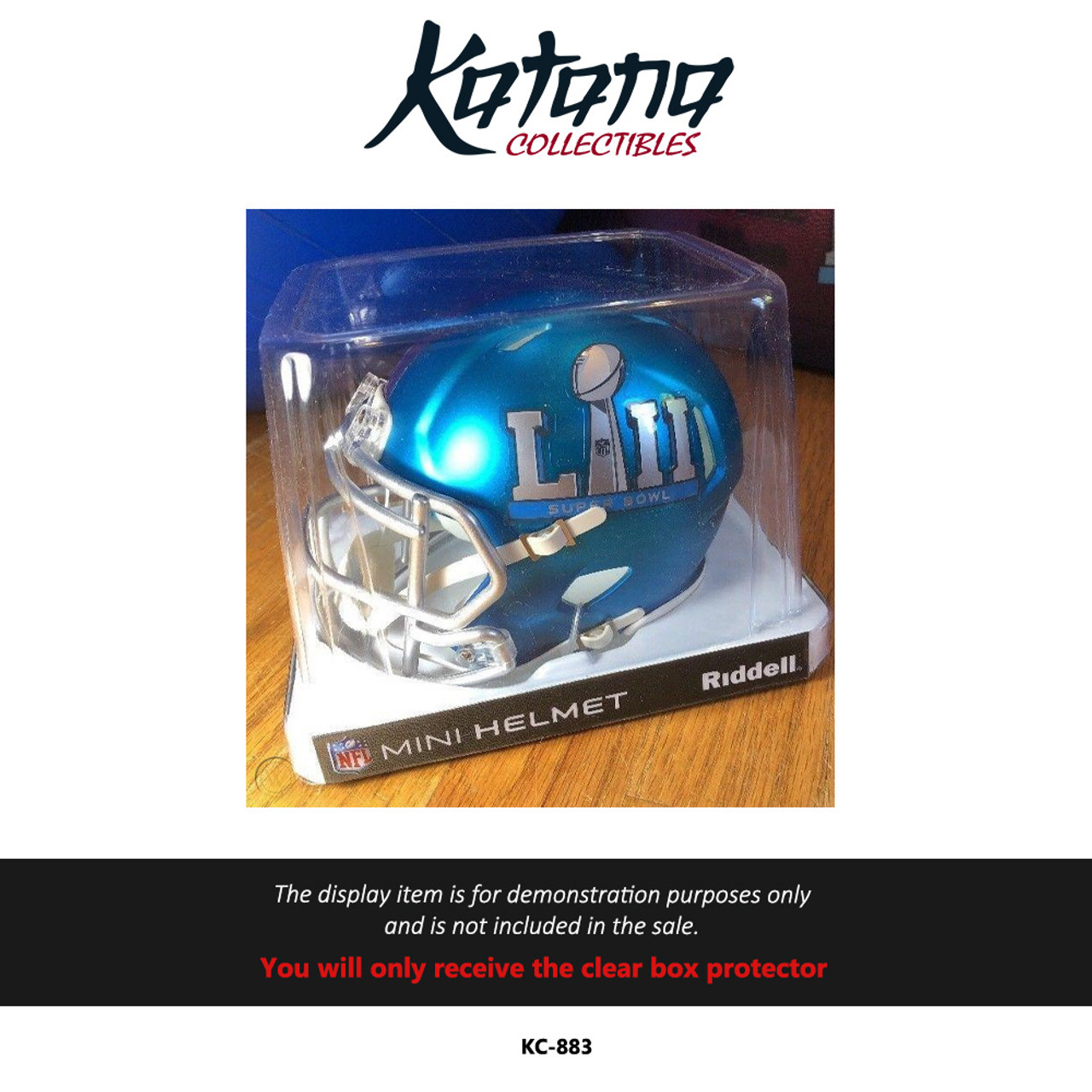 Katana Collectibles Protector For NFL Mini Helmet