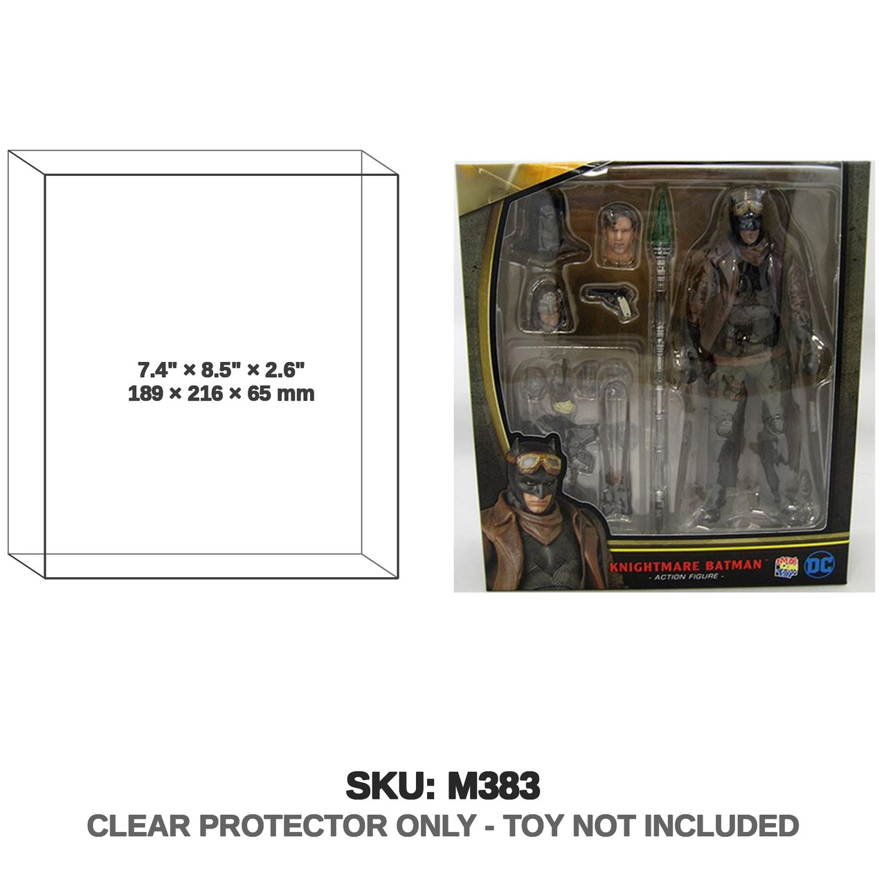 Knightmare Batman DC Mafex Figure
