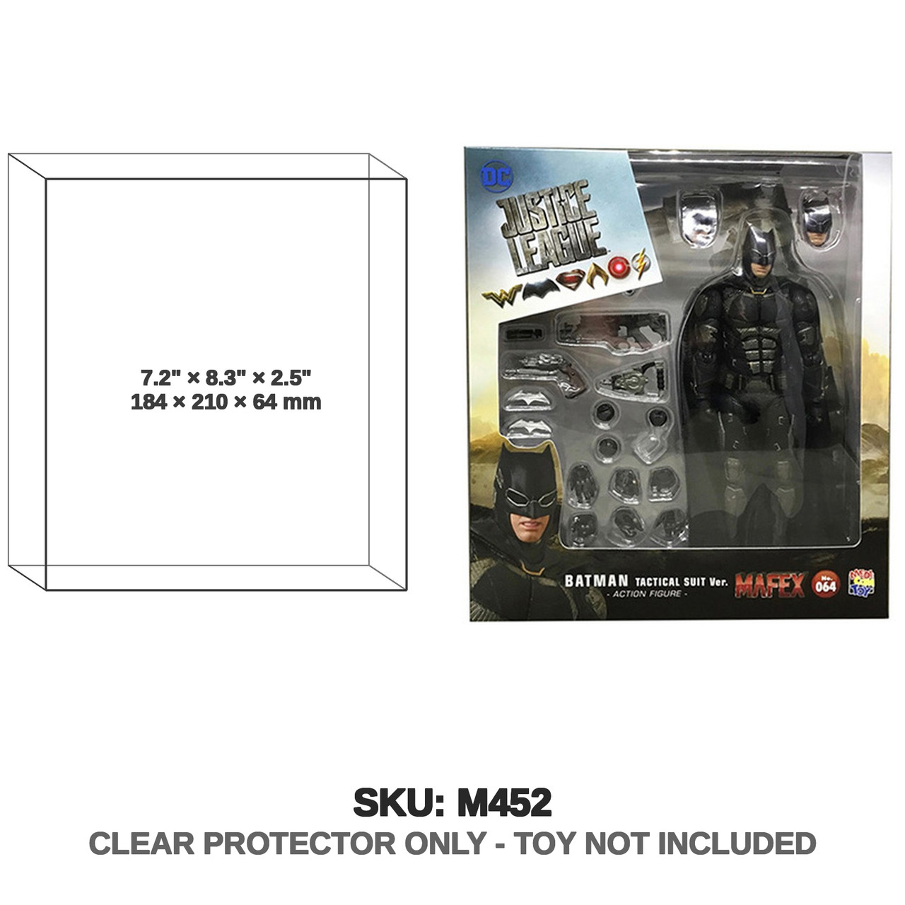 Batman Tactical Suit Justice League MAFEX Figure