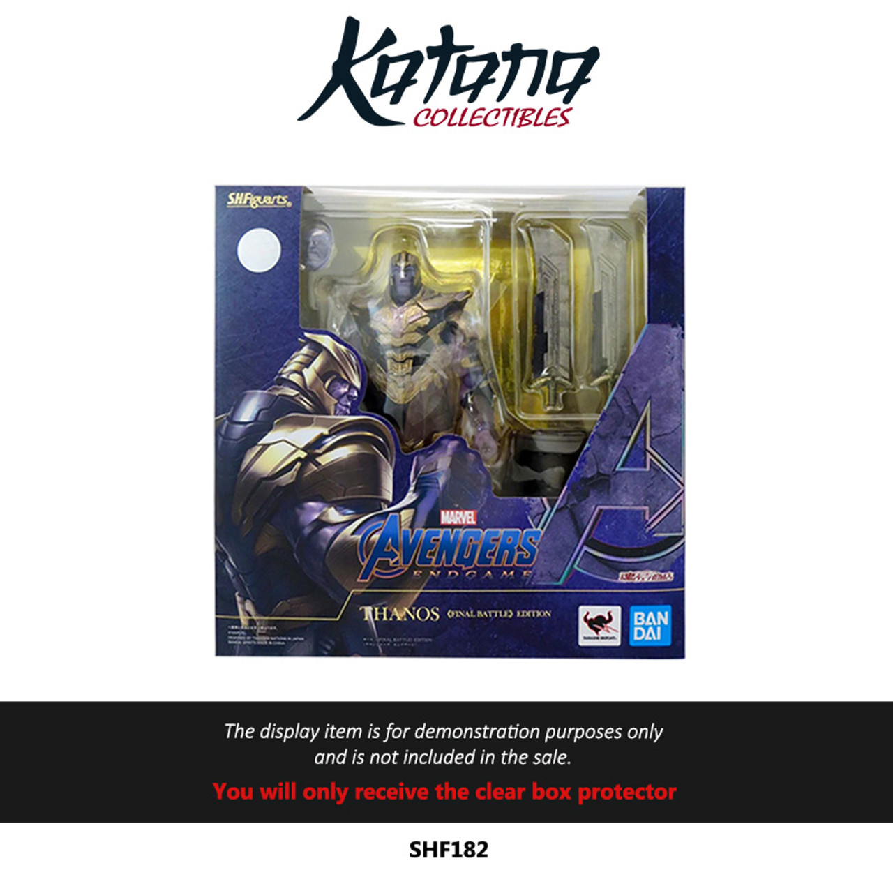 Katana Collectibles Protector For S.H.Figuarts Marvel Thanos Final Battle