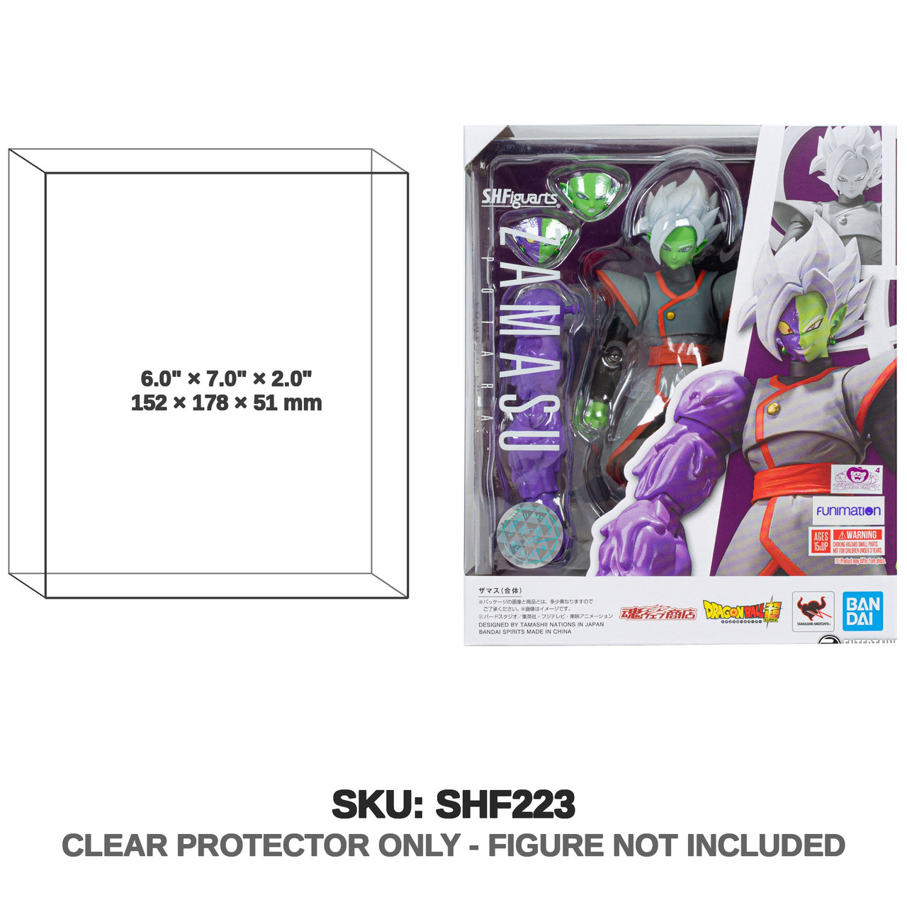 Zamasu Potara Dragon Ball S.H.Figuarts Figure