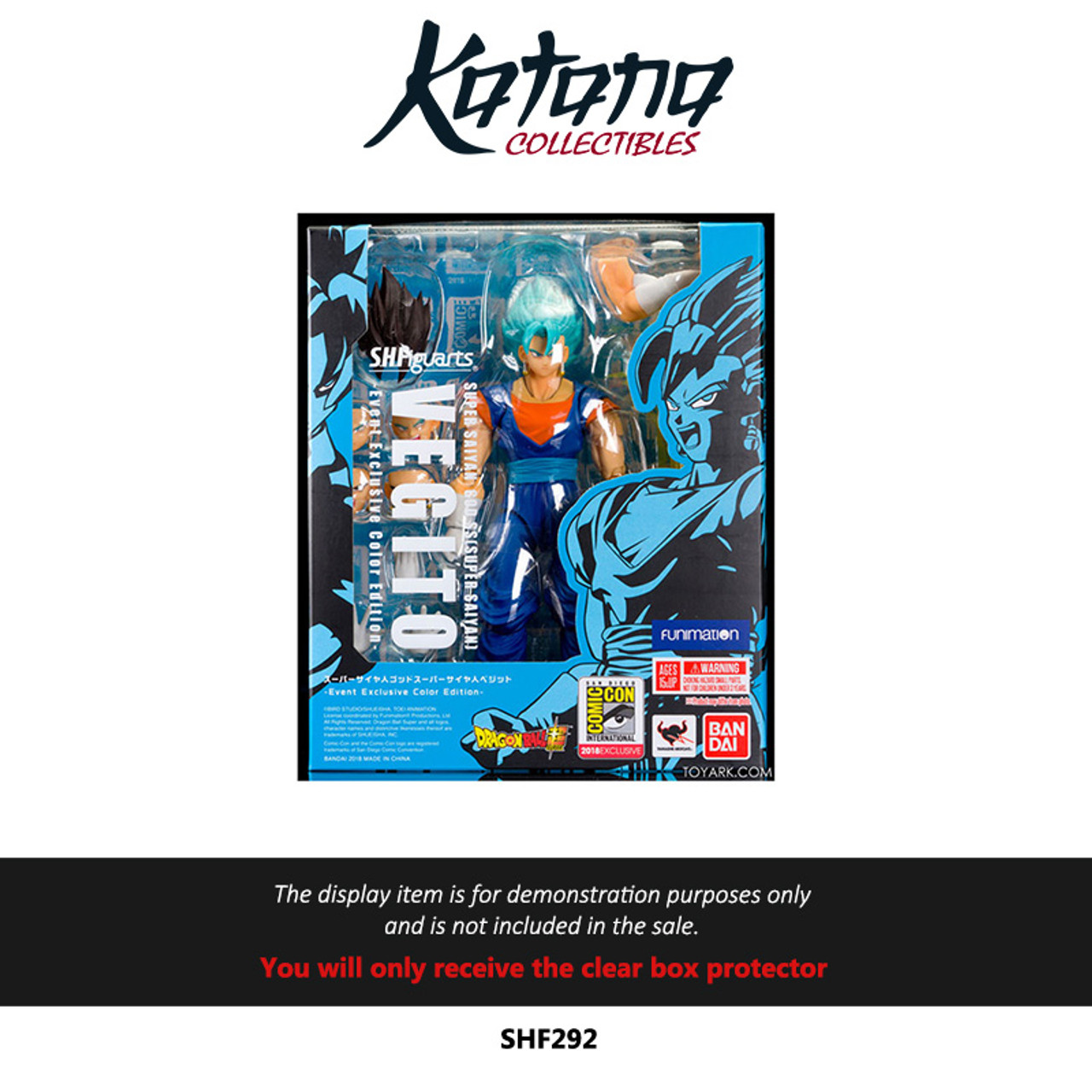 Katana Collectibles Protector For S.H.Figuarts Dragon Ball Z SSGSS Vegetto Event Exclusive Color Edition