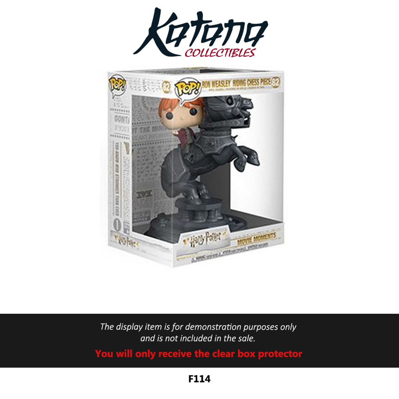 Katana Collectibles Protector For Funko Moment 82- Ron Riding Chess Piece