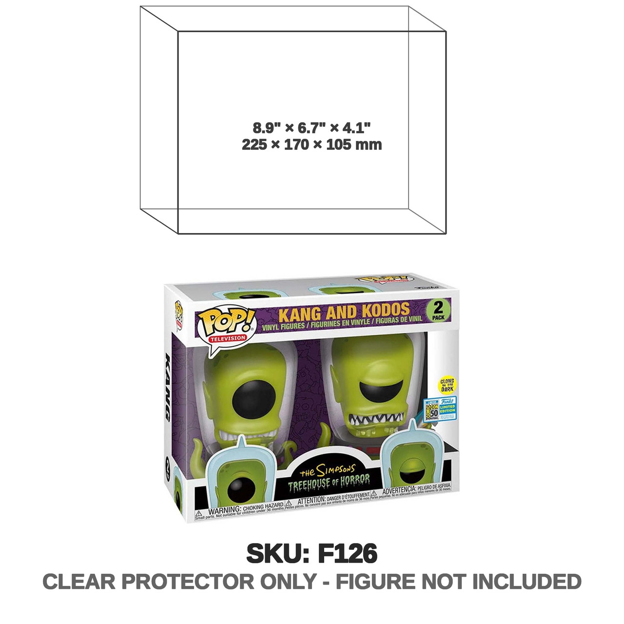 Kang & Kodos The Simpsons Treehouse of Horror Pop! 2-Pack
