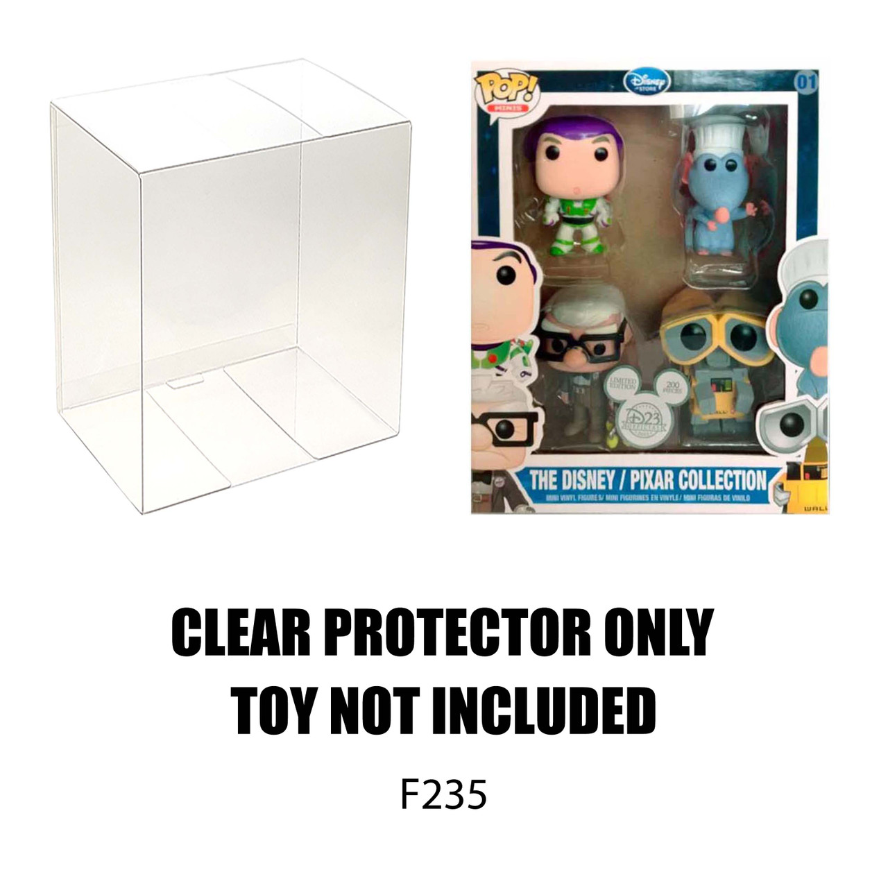 Protector For Funko POP! Minis - The 4-pack Disney/ Pixar Collection