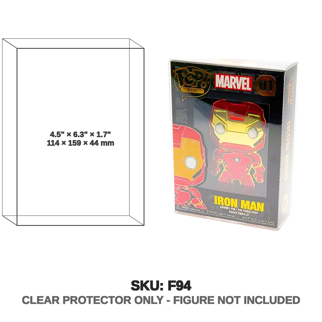 Funko Pop Pin Marvel Iron Man