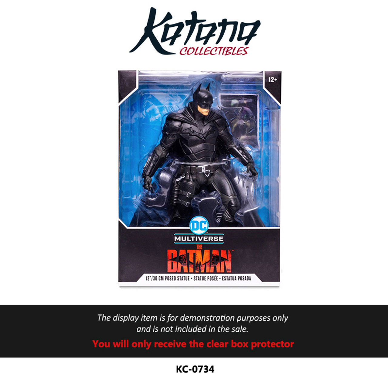 Katana Collectibles Protector For DC Multiverse The Batman 12" Posed Statue 2022