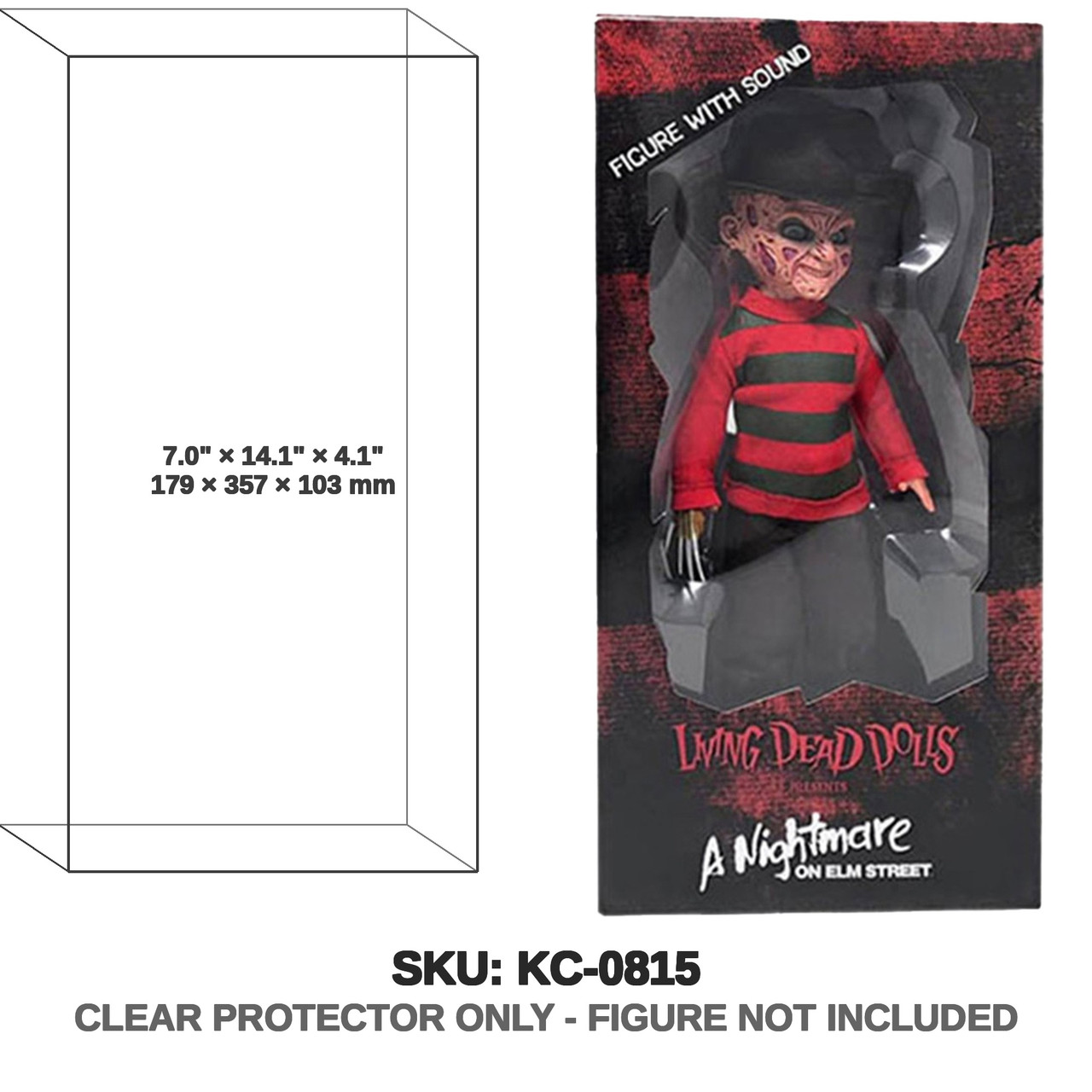 Mezco A Nightmare on Elm Street Living Dead Dolls