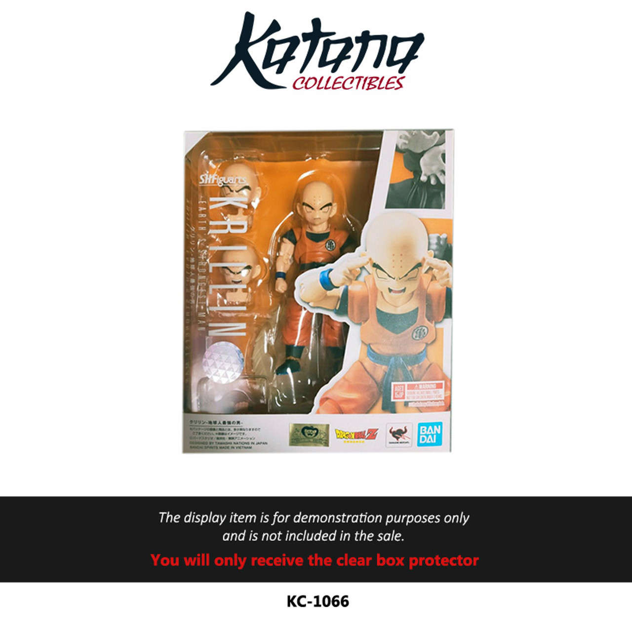 Katana Collectibles Protector For S.H.Figuarts Dragon Ball Krillin Earth's Strongest Man