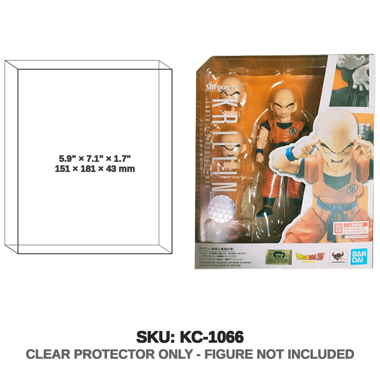Krillin Earth's Strongest Man Dragon Ball S.H.Figuarts Figure