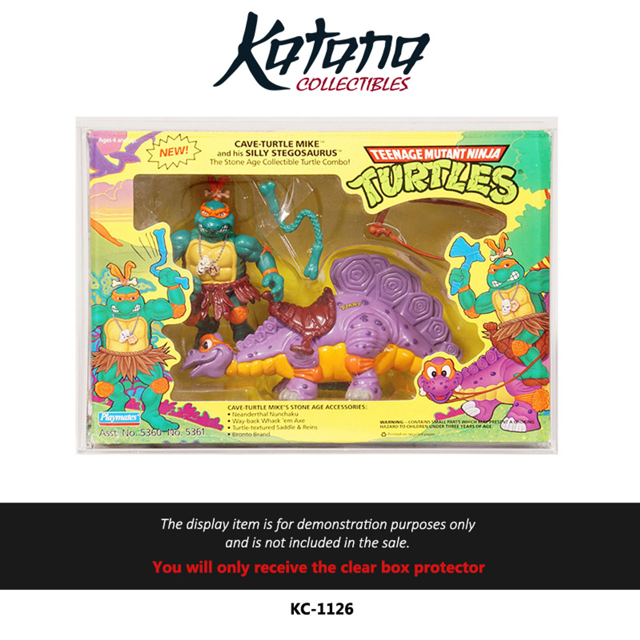 Katana Collectibles Protector For Playmates Teenage Mutant Ninja Turtles Cave Mike Figure