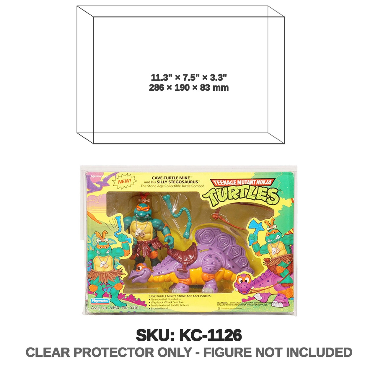 Playmates Teenage Mutant Ninja Turtles Cave Mike Figure