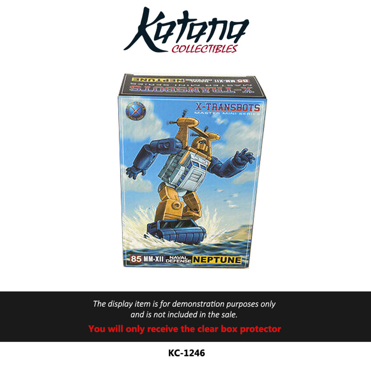 Katana Collectibles Protector For Transformers Third Party Xtransbots - Neptune(Seaspray)