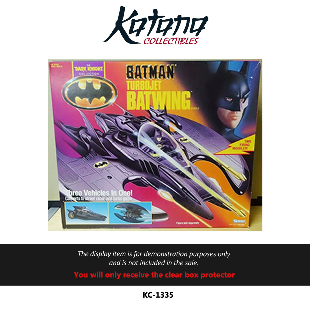 Katana Collectibles Protector For Kenner Dark Knight Collection - batman Turbojet Batwing