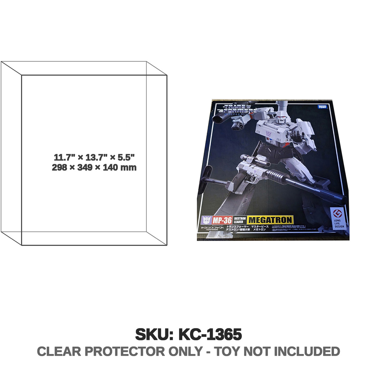Megatron Transformers Masterpiece MP-36 Figure
