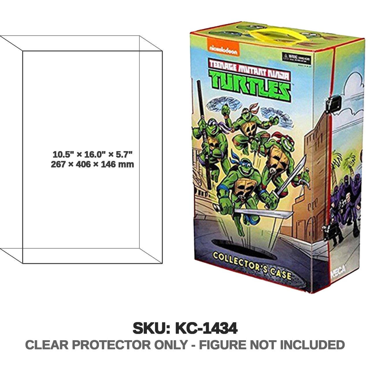 NECA Teenage Mutant Ninja Turtles 2017 Collectors Case
