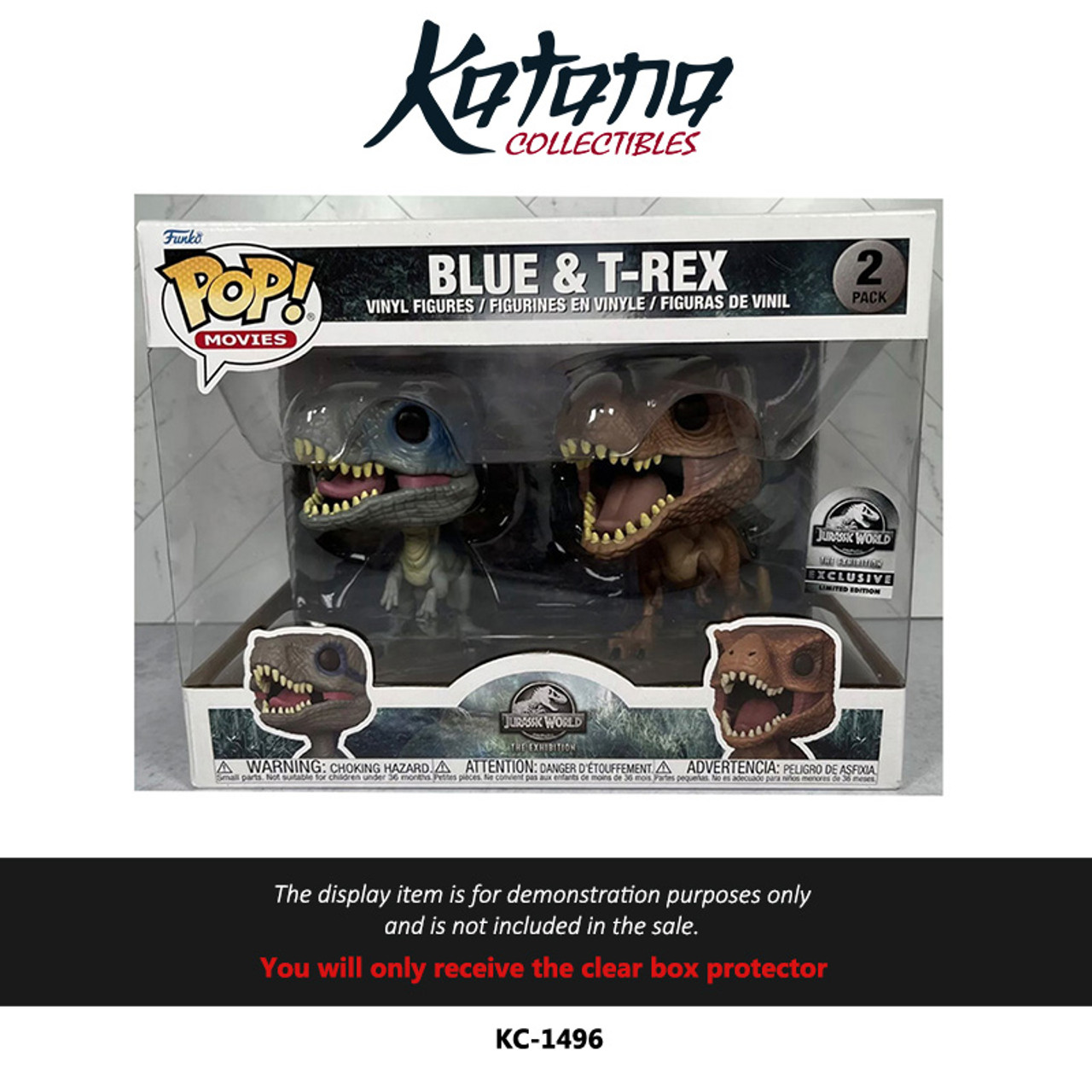 Katana Collectibles Protector For Funko POP Jurassic World: The Exhibition