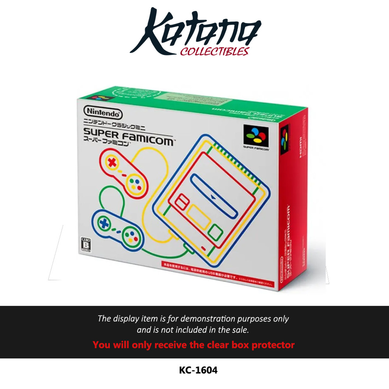 Katana Collectibles Protector For Nintendo Super Famicom Box
