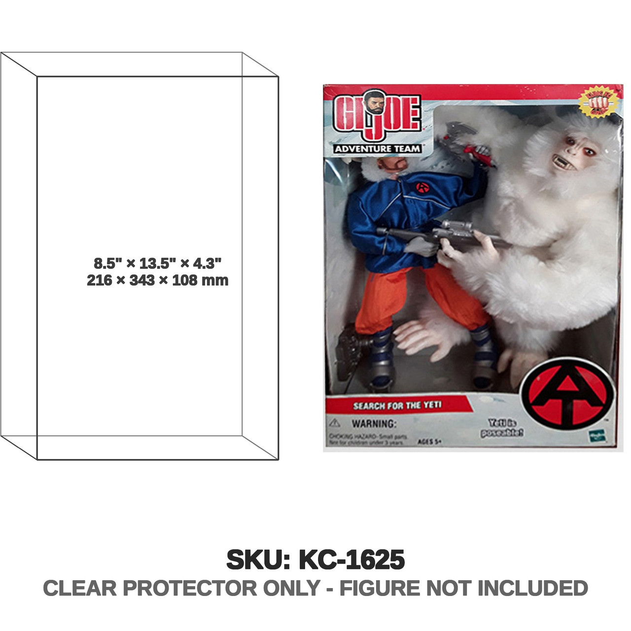 G.I. Joe Adventure Team Search for the Yeti 12-Inch Figure 2002