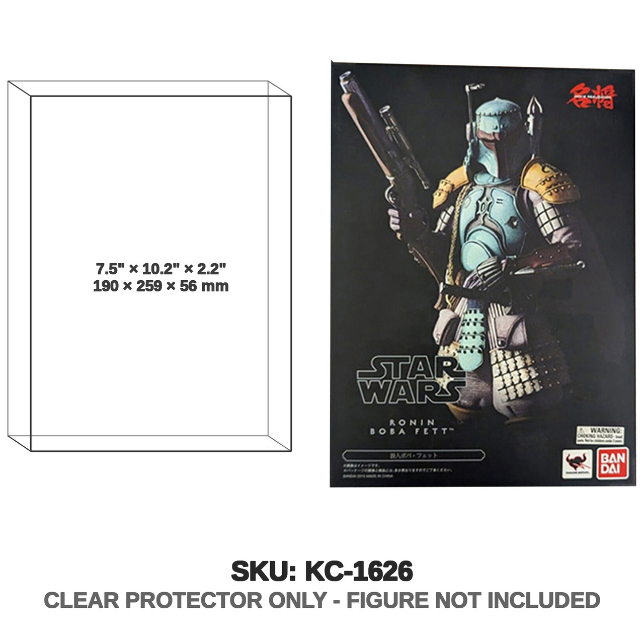 Ronin Boba Fett Star Wars Meisho Movie Realization Figure