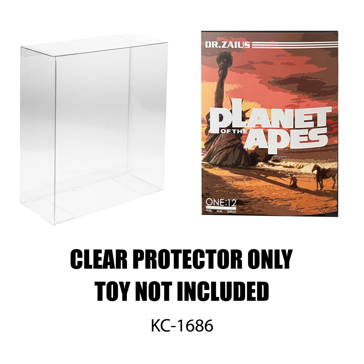 Protector For Mezco One:12 Collective Planet of the Apes Dr| Zaius Figure