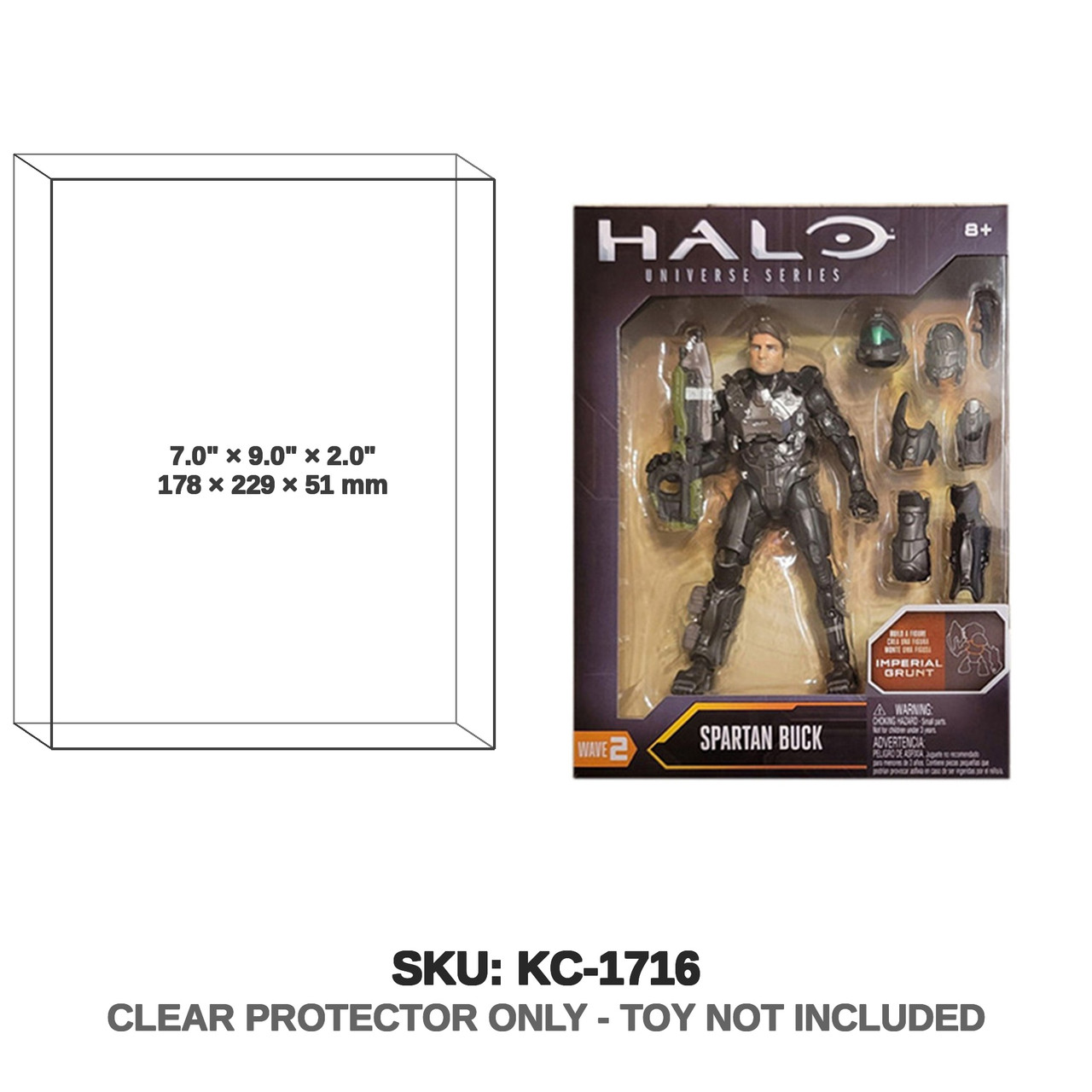 Halo Universe Series Spartan Buck