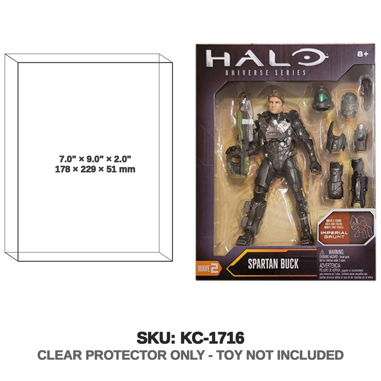 Spartan Buck Halo Universe Series Figure