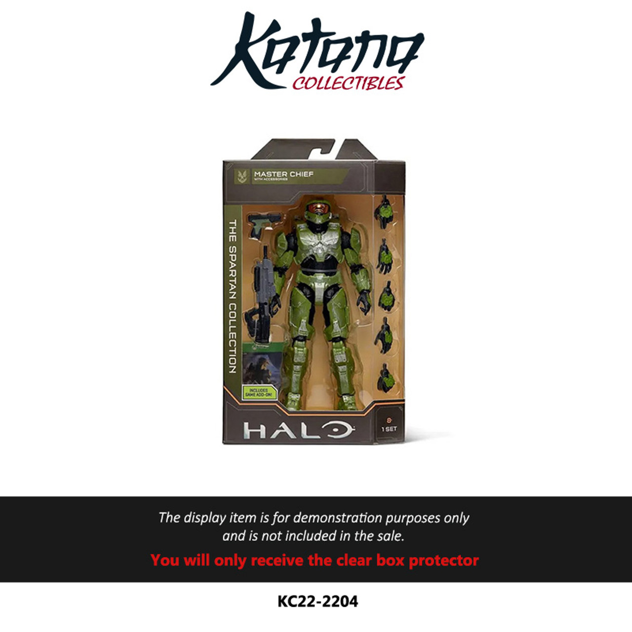 Katana Collectibles Protector For Halo Spartan Collection Deluxe Edition Figures