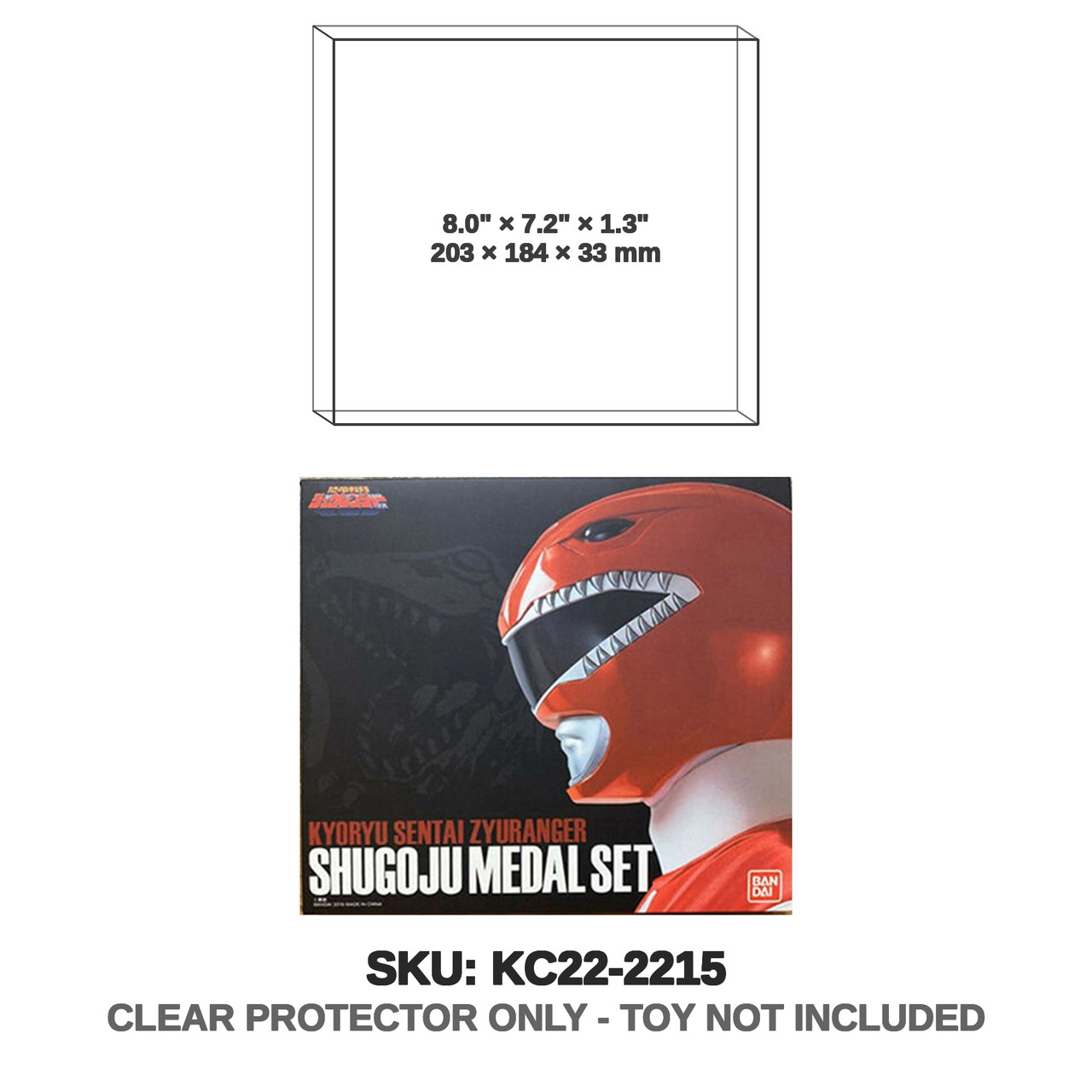 Bandai Zyuranger Shugoju Medal Set