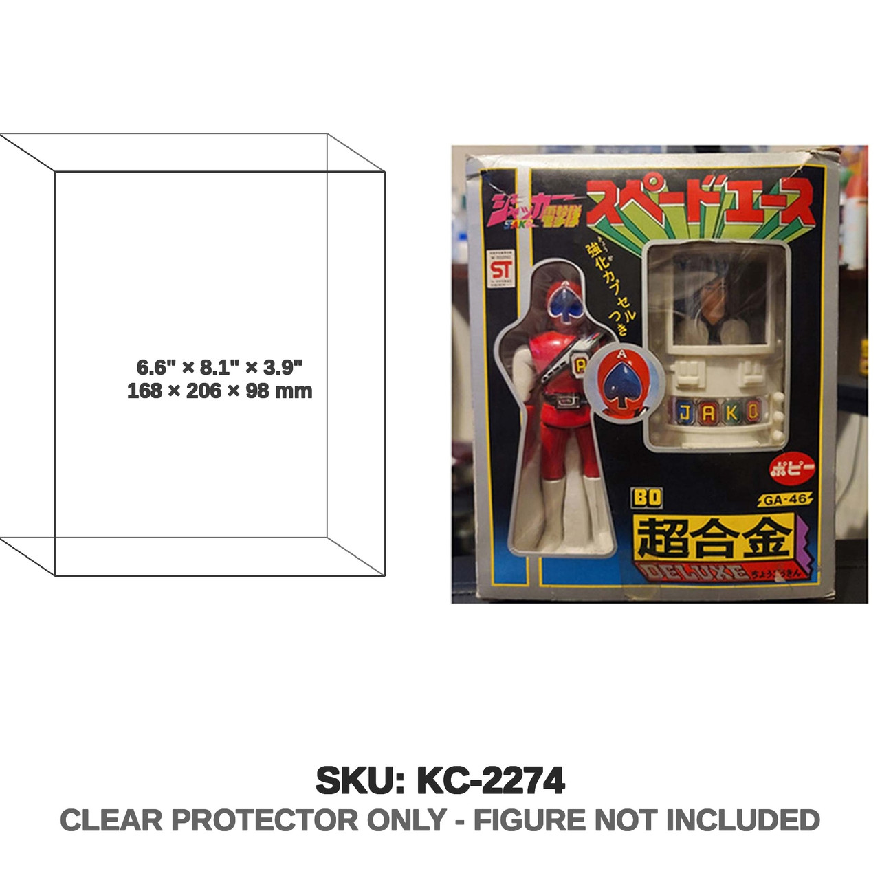 Bandai J.A.K.Q. Soul of Chogokin DX Spade Ace Figure