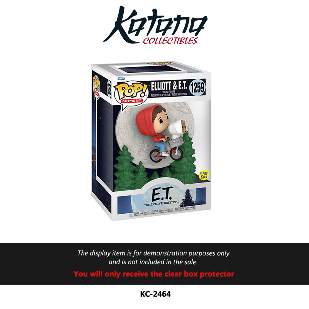 Katana Collectibles Protector For Funko Movie Moment E.T. and Elliott