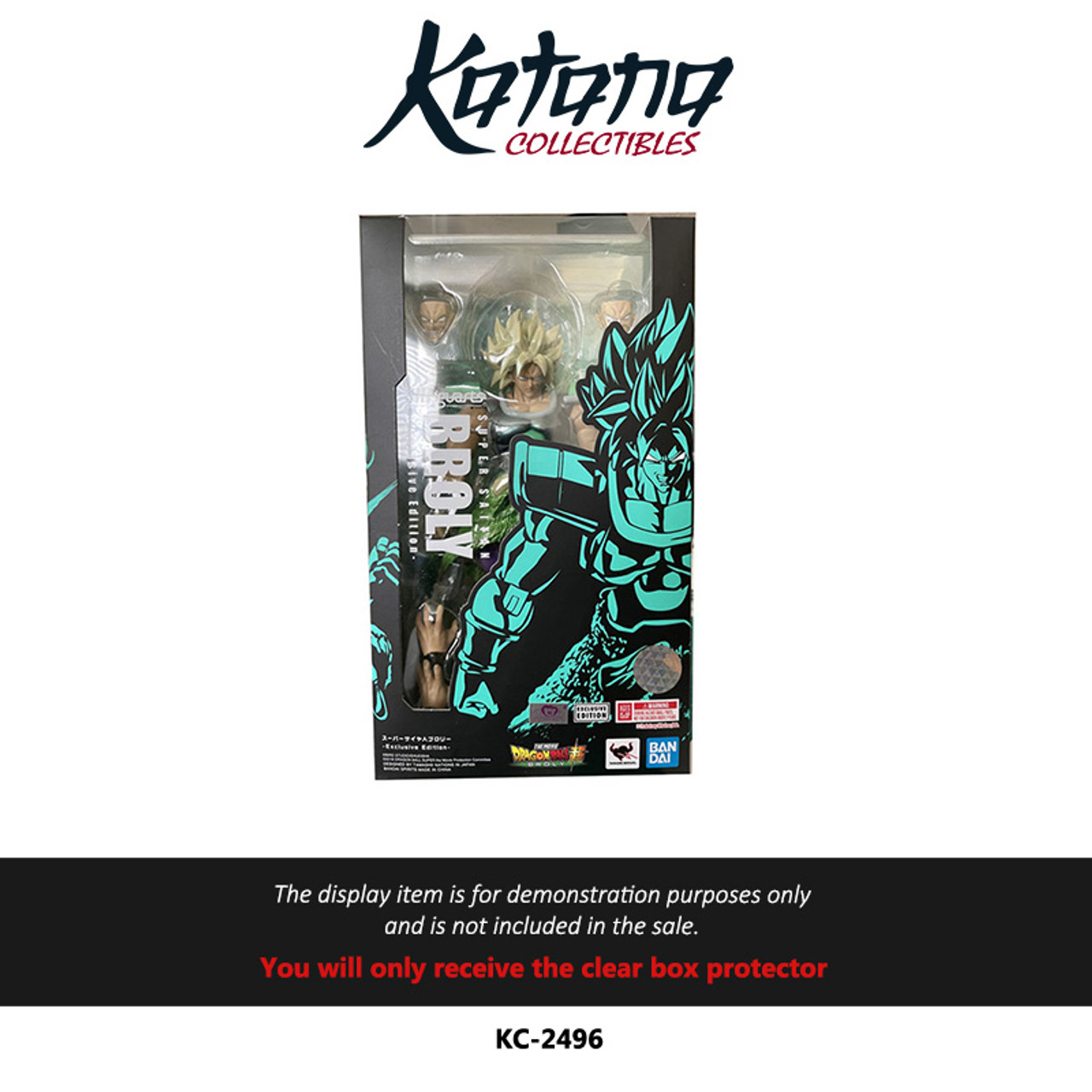 Katana Collectibles Protector For S.H.Figuarts Dragon Ball Super Broly NYCC Exclusive Edition 2022