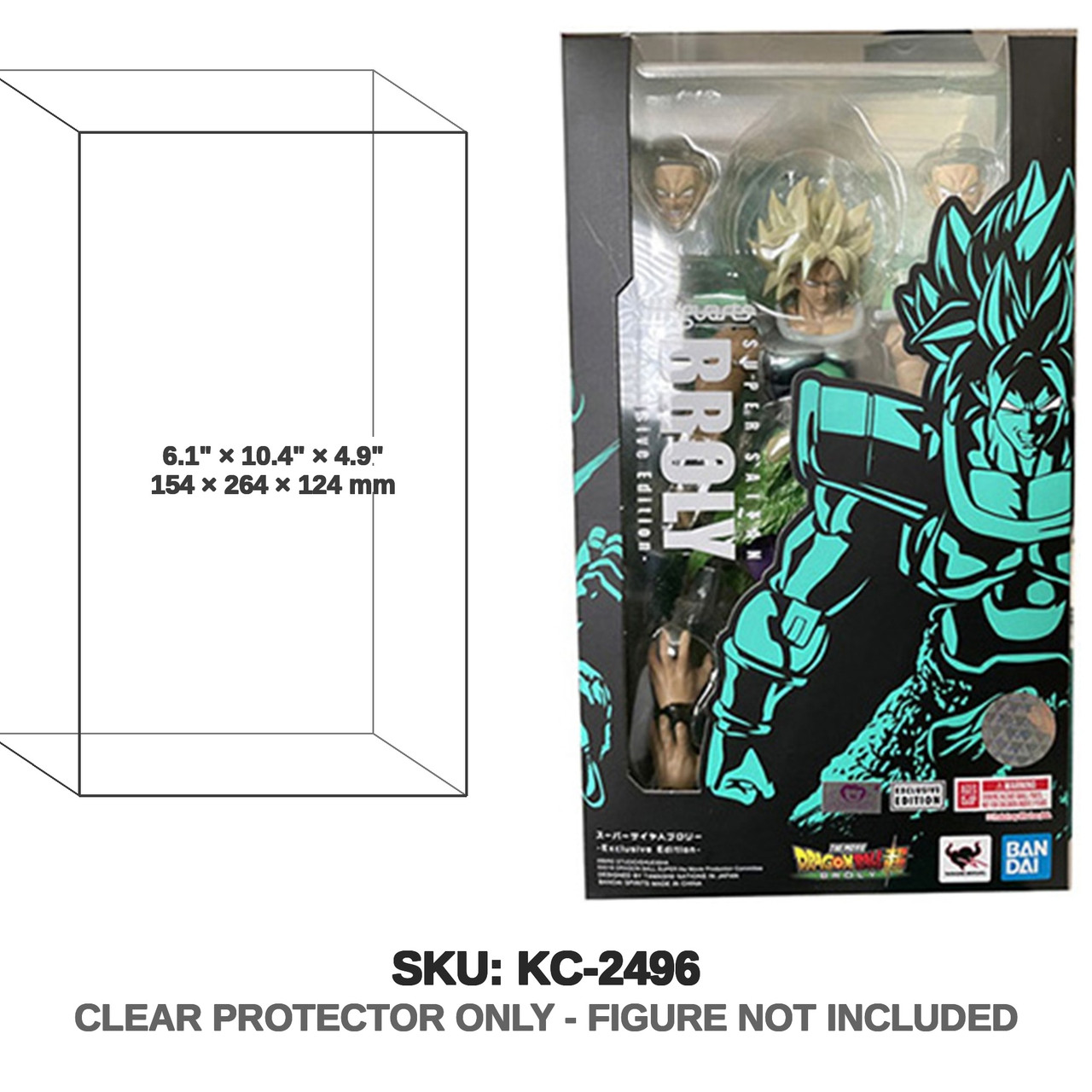 Bandai Dragon Ball S.H.Figuarts Super Broly NYCC Exclusive Edition 2022