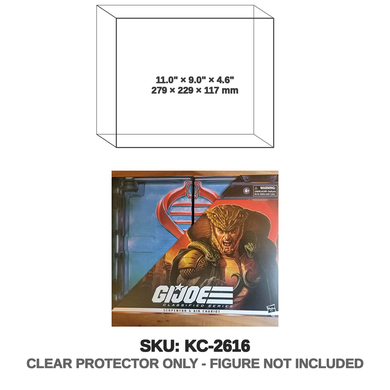 Serpentor & Air Chariot G.I. Joe Classified Series Figure