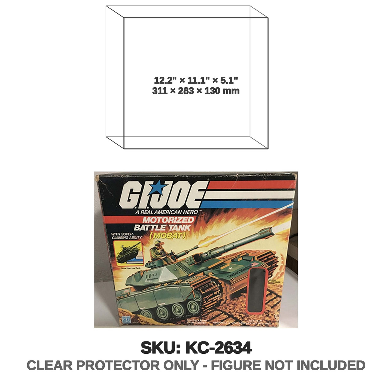 Motorized Battle Tank MOBAT G.I. Joe A Real American Hero 1982 Vehicle