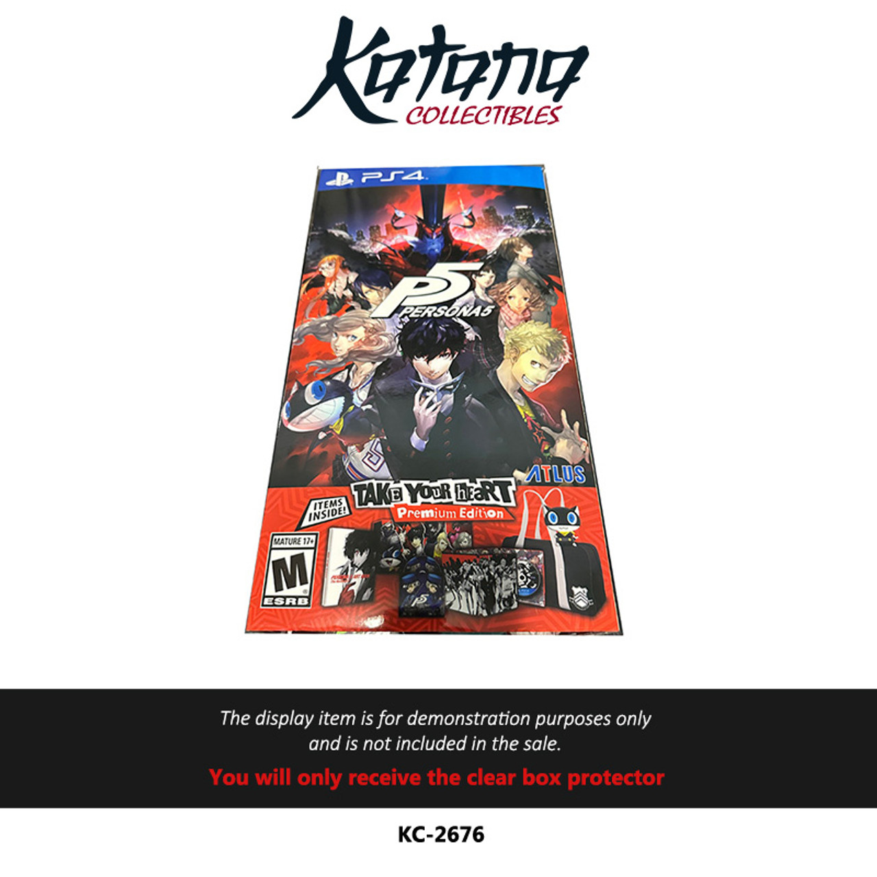 Katana Collectibles Protector For Persona 5 Take Your Heart Edition