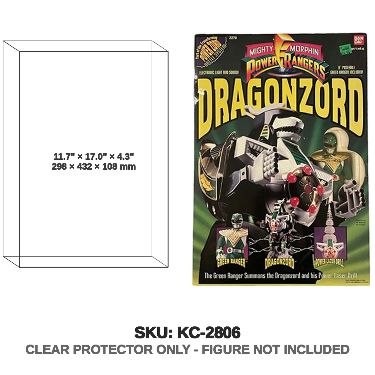 Dragonzord Power Rangers Figure