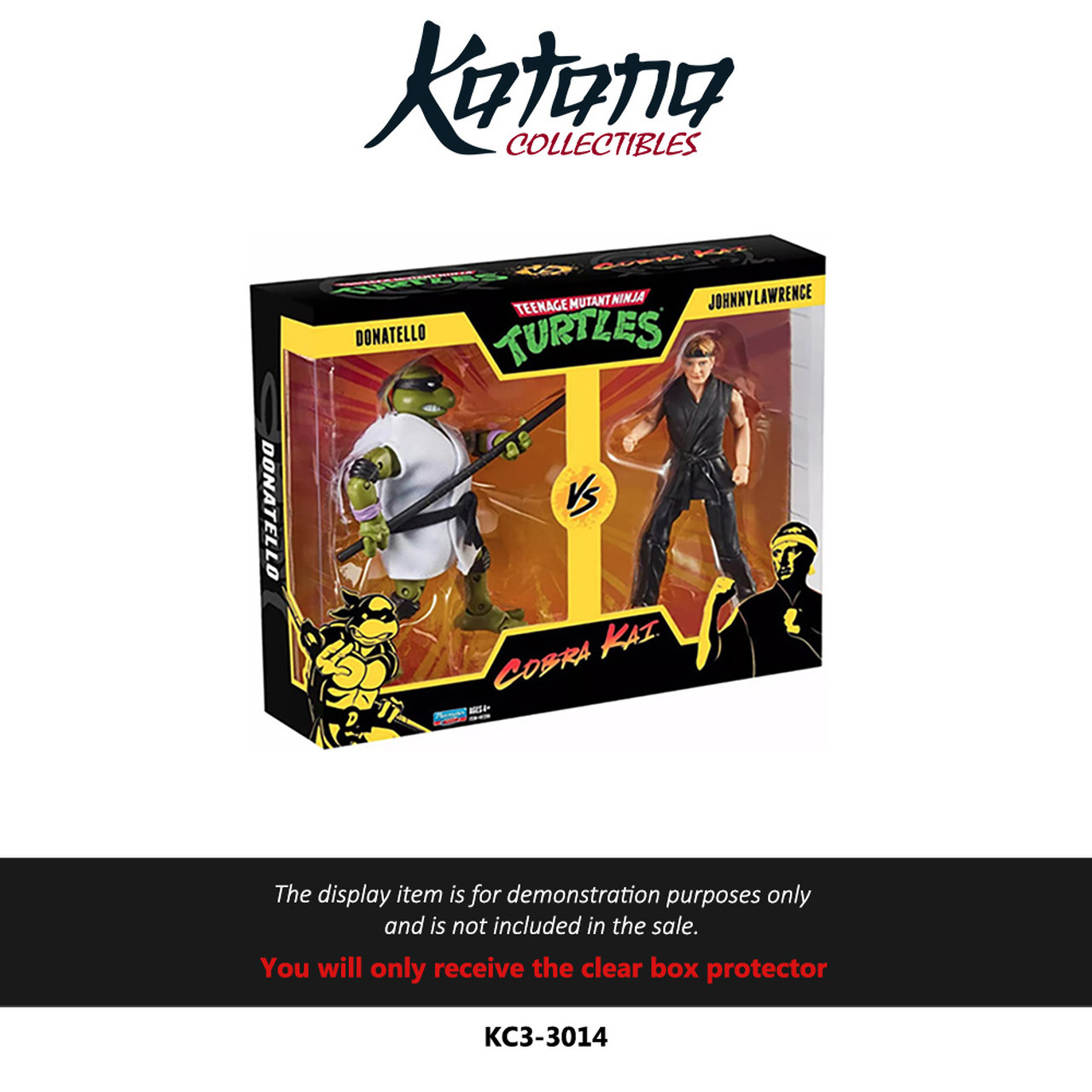 Katana Collectibles Protector For Teenage Mutant Ninja Turtles VS Cobra Kai Figures