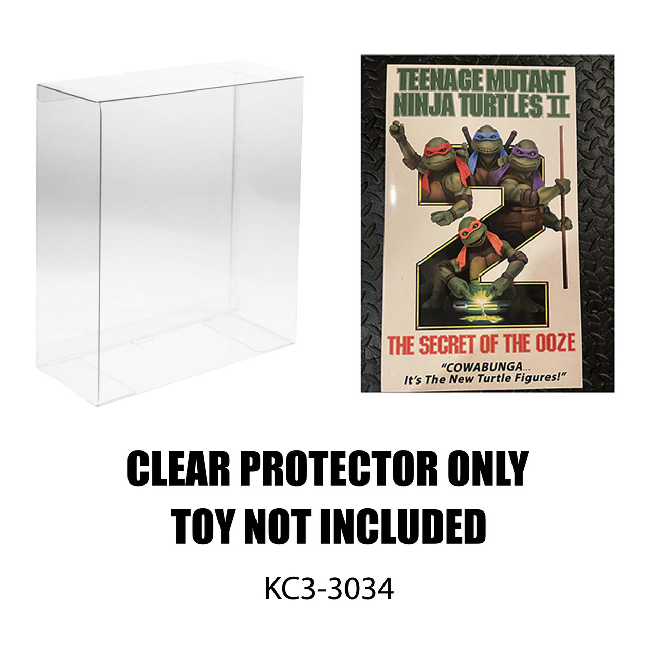 Protector For NECA Teenage Mutant Ninja Turtles 2022 The Secret Of The Ooze 4-Pack Figures