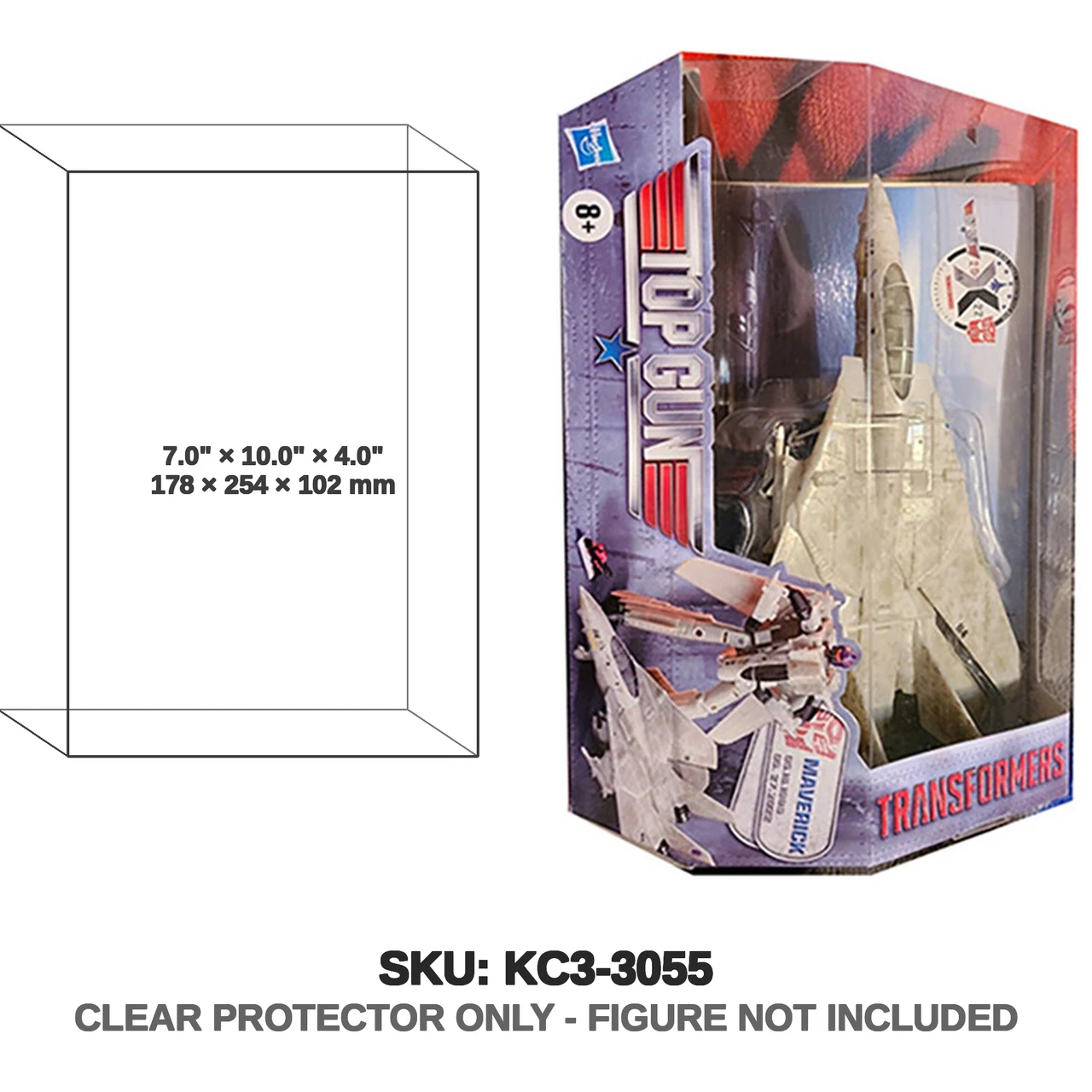 Maverick Transformers Top Gun Collaborative Mashup Figure