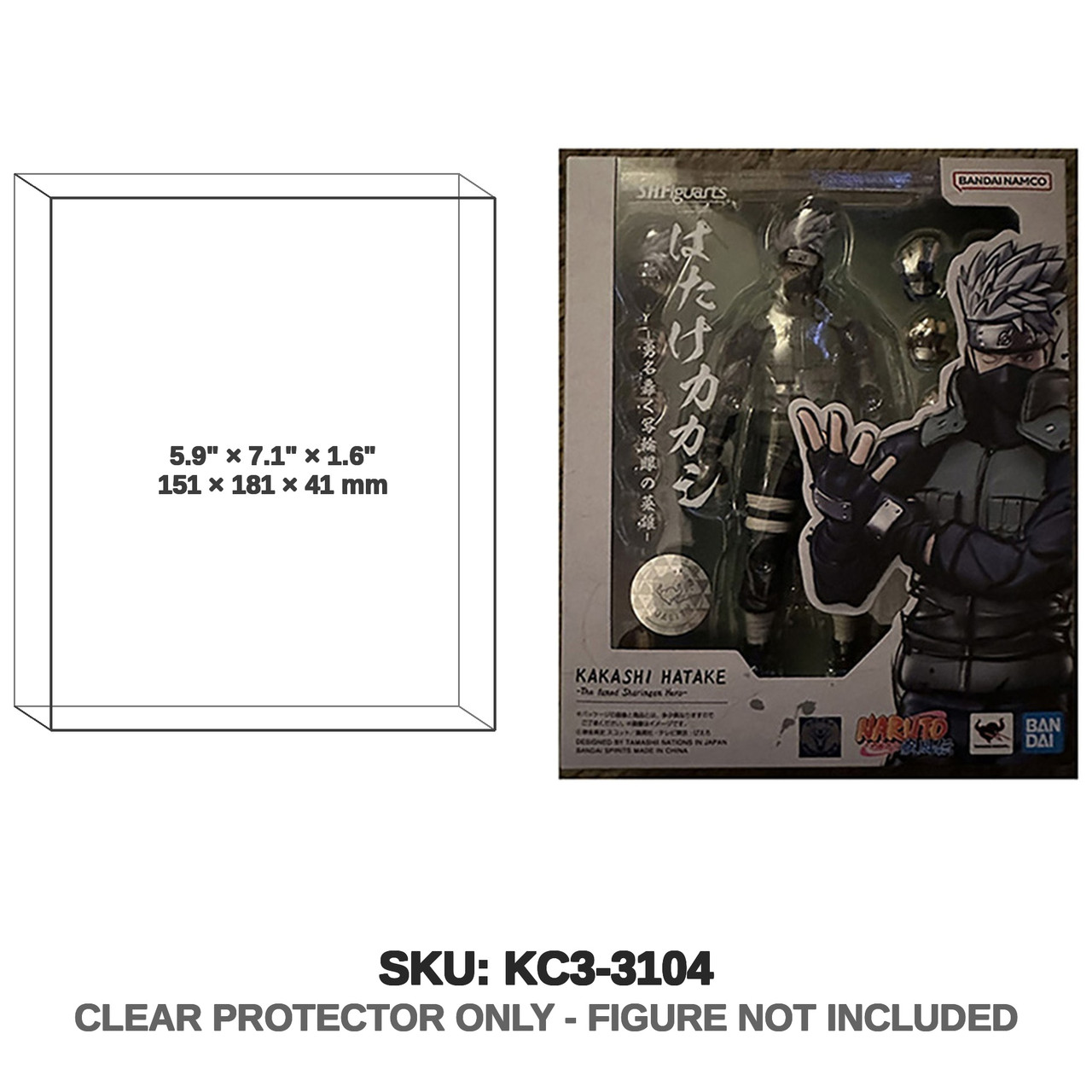 Kakashi Hatake Naruto S.H.Figuarts Figure
