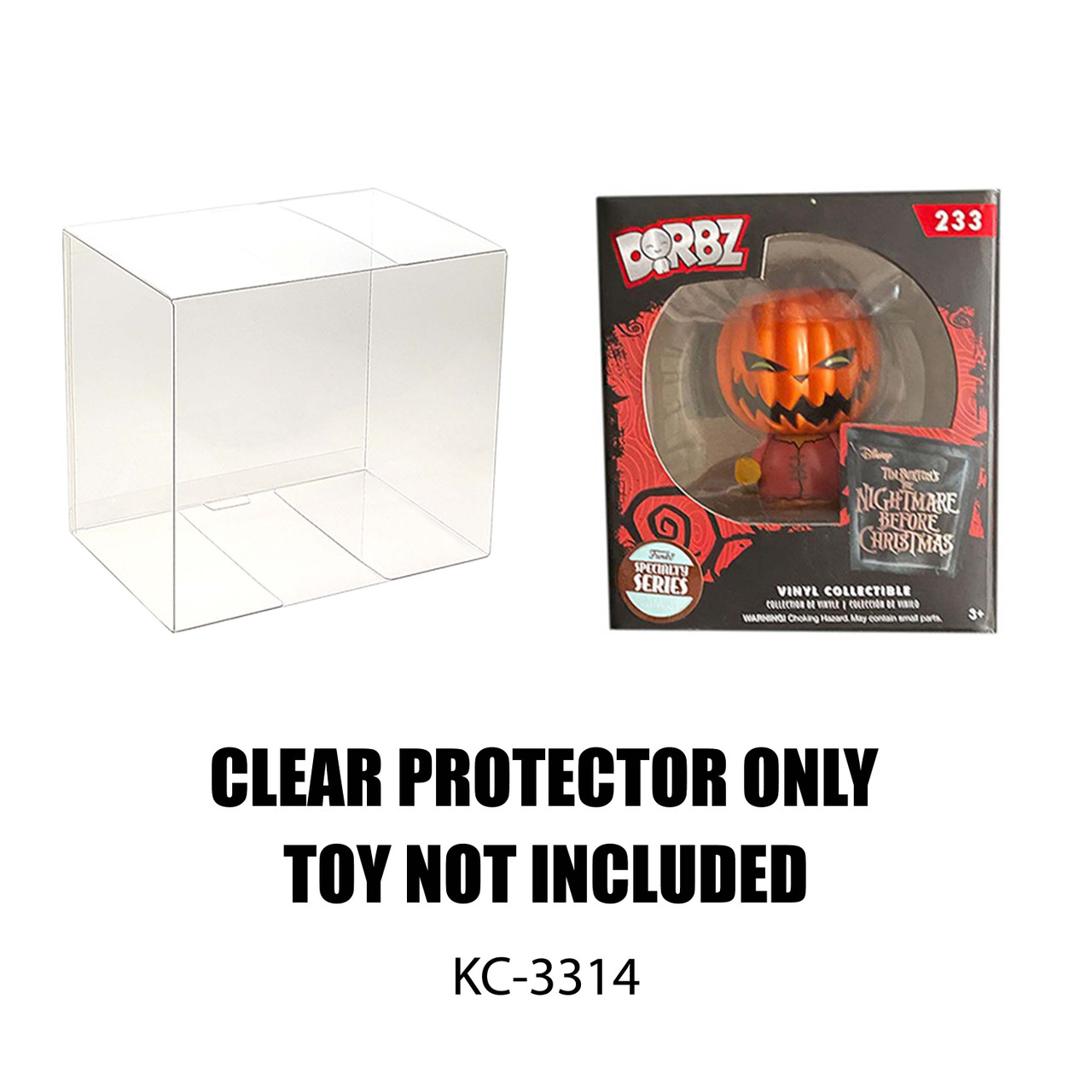 Protector For Funko Dorbz Vinyl Figure Pumpkin King